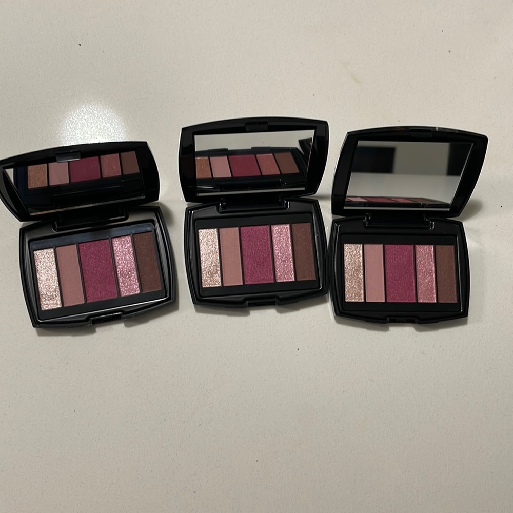 BRAND NEW Lancôme eyeshadow palette x3